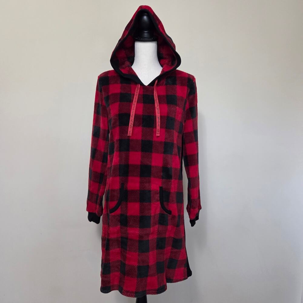 NWOT Women's Muk Luks M Cozy Fleece Lounge Sleepwear Hoodie